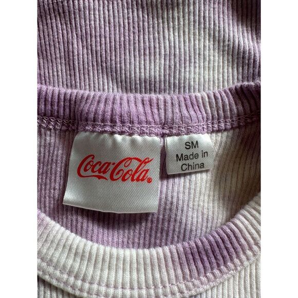 Y2K Coca Cola Fanta Purple Tank Size Small - Picture 3 of 3